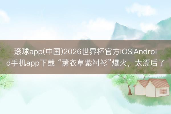 滚球app(中国)2026世界杯官方IOS|Android手机app下载 “薰衣草紫衬衫”爆火，太漂后了