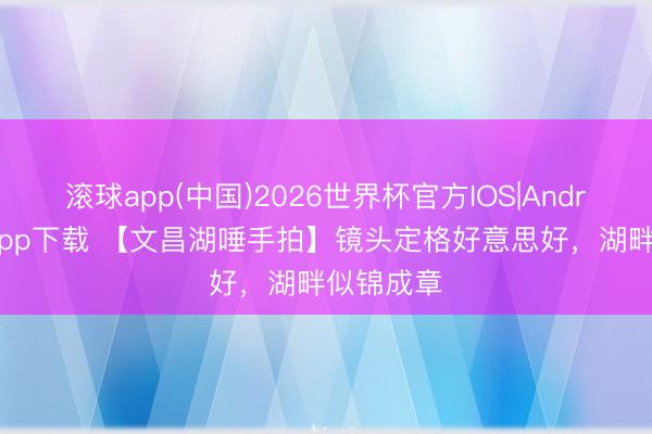 滚球app(中国)2026世界杯官方IOS|Android手机app下载 【文昌湖唾手拍】镜头定格好意思好，湖畔似锦成章