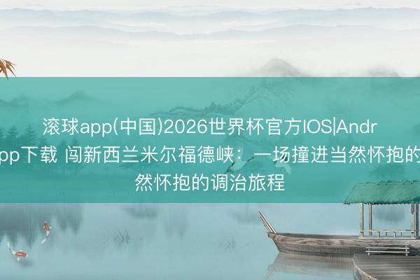 滚球app(中国)2026世界杯官方IOS|Android手机app下载 闯新西兰米尔福德峡：一场撞进当然怀抱的调治旅程