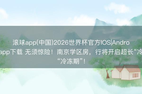 滚球app(中国)2026世界杯官方IOS|Android手机app下载 无须惊险！南京学区房，行将开启超长“冷冻期”！