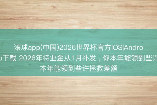 滚球app(中国)2026世界杯官方IOS|Android手机app下载 2026年待业金从1月补发 ， 你本年能领到些许拯救差额