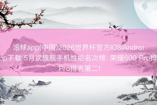滚球app(中国)2026世界杯官方IOS|Android手机app下载 5月次旗舰手机性能名次榜: 荣耀600 Pro排名第二!