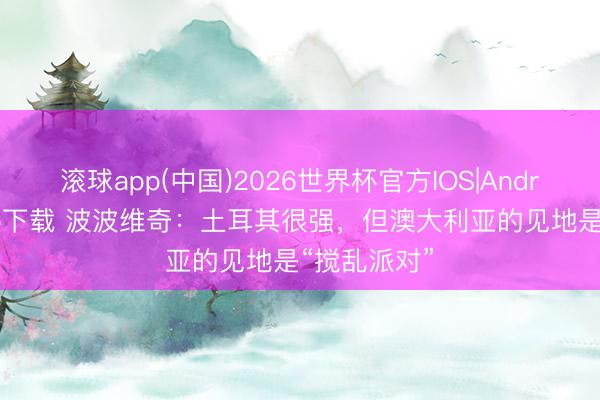 滚球app(中国)2026世界杯官方IOS|Android手机app下载 波波维奇：土耳其很强，但澳大利亚的见地是“搅乱派对”